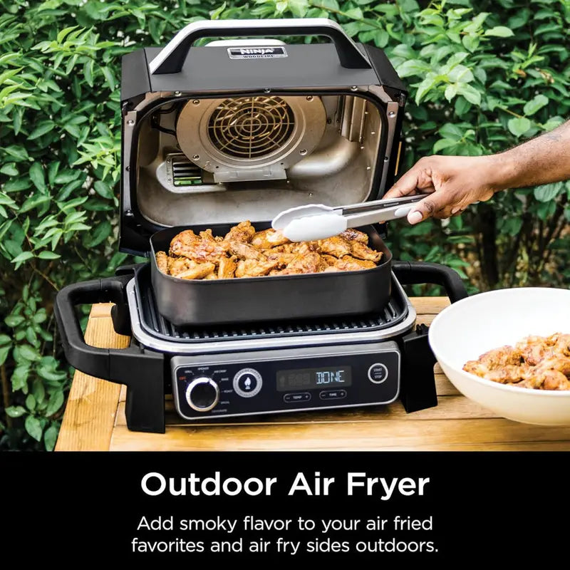 NINJA Woodfire Series 7-in-1 Portable Outdoor Grill & Smoker