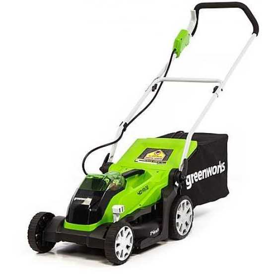 Greenworks 40V 17 inch Cordless Lawn Mower With 4.0Ah Battery And Charger