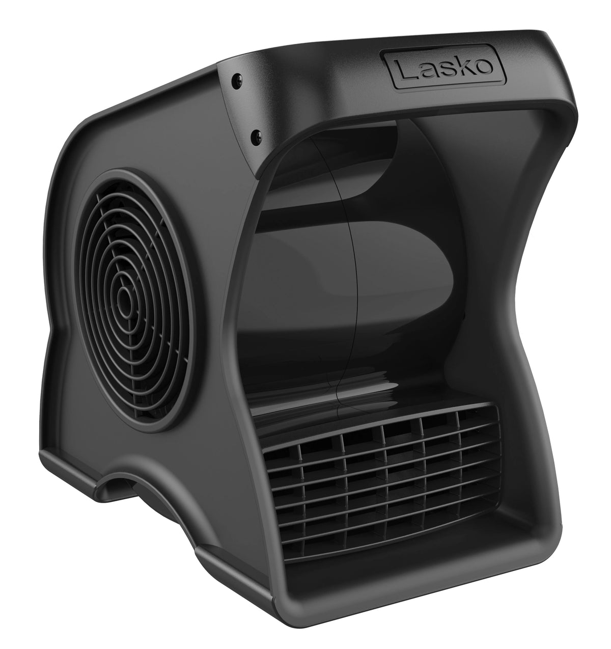 Lasko Pivoting Pro 12in 3-Speed Blower Fan, 289 CFM, Black - U12104
