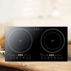Portable Dual Induction Cooktop Countertop Hot Plate - 2400W