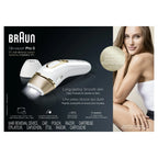 Braun Silk Expert Pro5 IPL Hair Removal Device, White-Gold - PL5147
