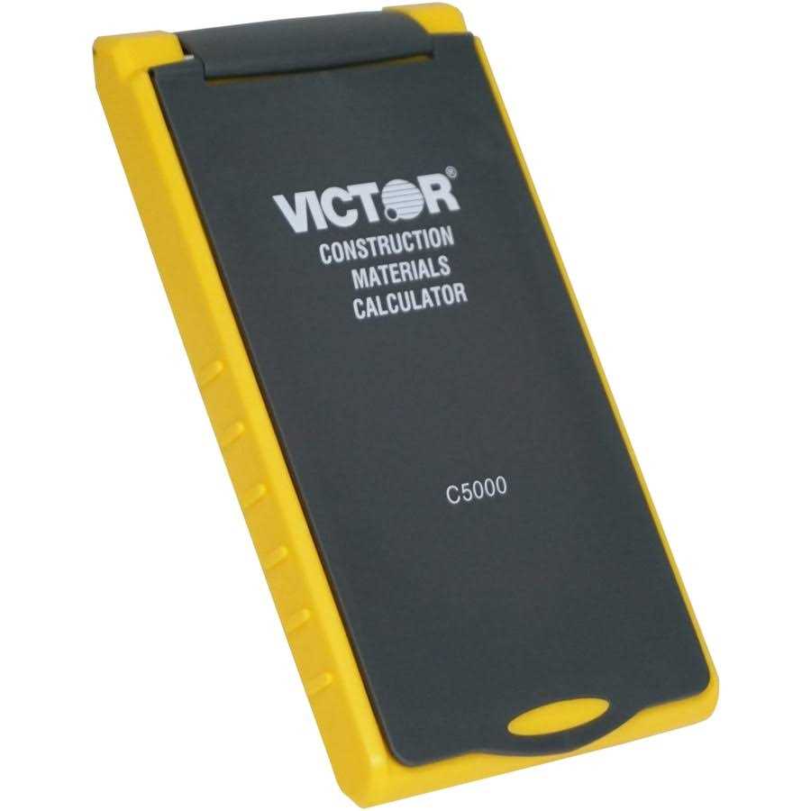 Victor Construction Materials Calculator With Protective Case - C5000
