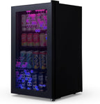 Beverage Refrigerator Cooler, 126 Cans, Right Hinge Glass Door - AB-1200