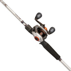 Abu Garcia Low Profile Baitcast Rod And Reel Combo, 7 ft 4 in, 5.4:1 - Revo 5 X