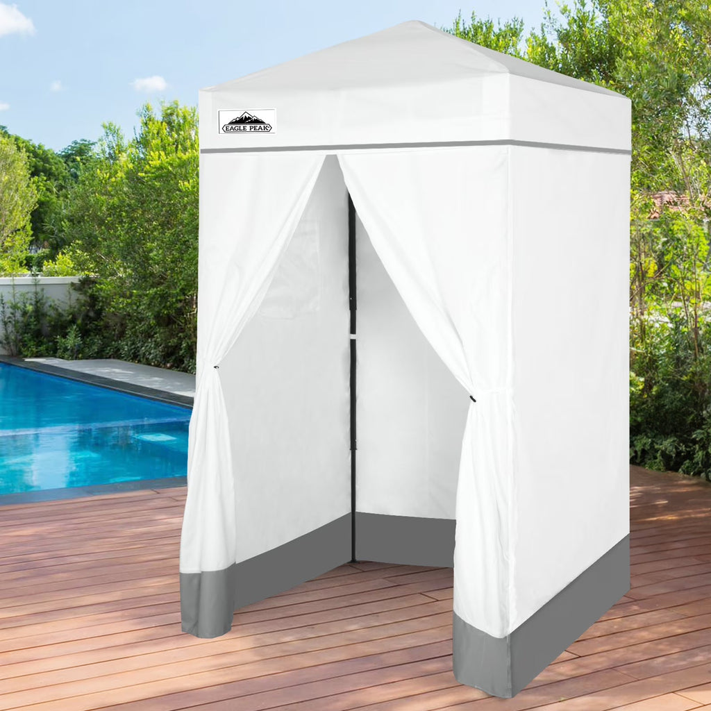 EAGLE PEAK Ultra Compact 4 ft x 4 ft Pop-Up Changing Room Canopy - Flex