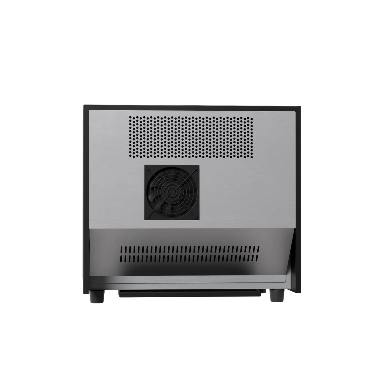 JINJUNYE Countertop Wine Cooler Refrigerator, 12 Bottle, Glass Door