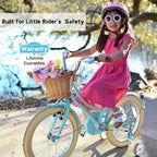 Glerc Girls' Kids' Bike, 12 inch, Pink, Ages 2-4 Years - Little Molly
