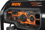 WEN 5600-Watt Portable Generator, Electric Start, 224cc, Transfer-Switch And RV-Ready - GN5602X