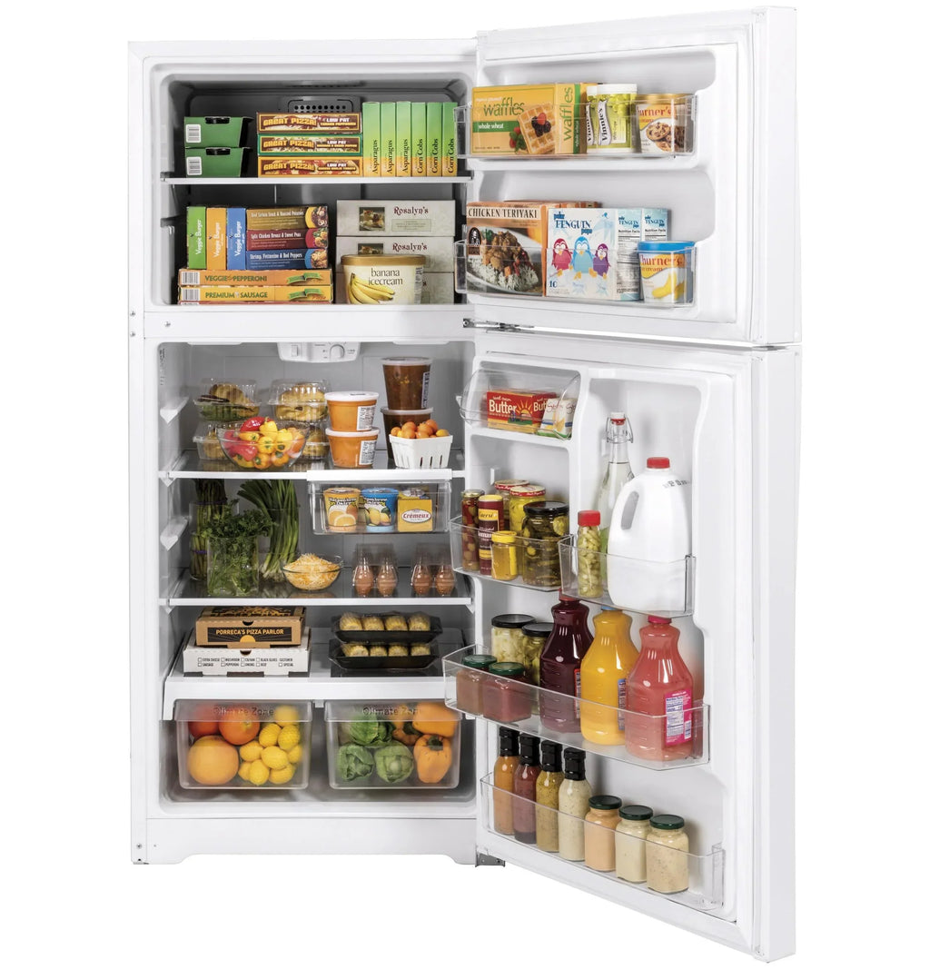 GE Appliances Top Freezer Freestanding Refrigerator - GTS19KGNRWW