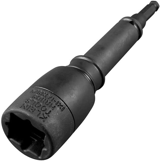 Klein Tools Single-Ended Impact Socket, 3/4-Inch, 1-Inch And 1-1/8-Inch - NRHD3