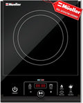 RapidTherm Portable Induction Cooktop Hot Plate, 1800W, 8 Temperature Levels