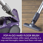Kenmore 600 Series Bagged Canister Vacuum With Pet PowerMate, Purple - 81615