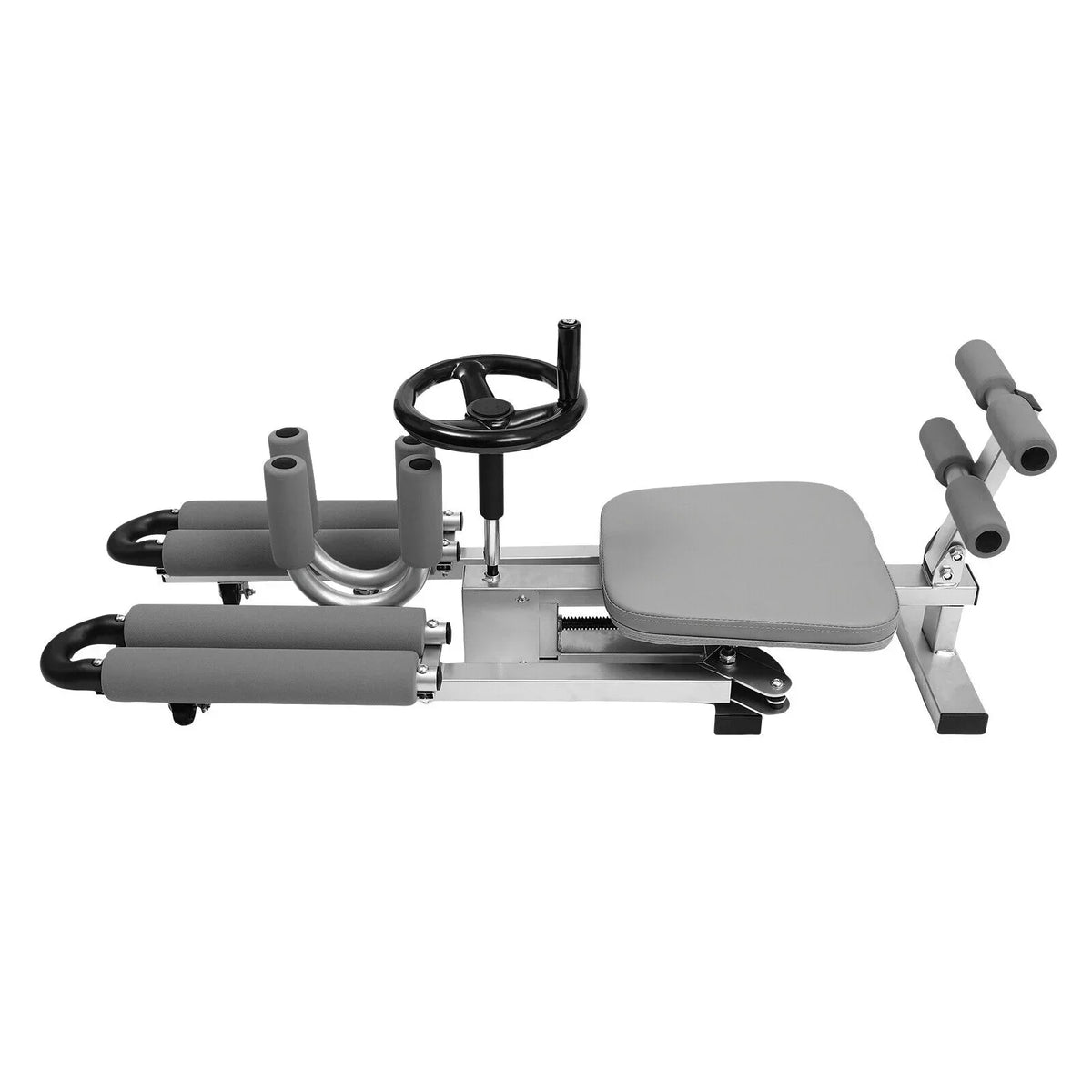 Leg Stretcher Training Machine, Steel, Gray, 330 lbs Capacity
