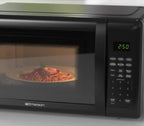 Compact Countertop Microwave Oven, 0.7 Cu. Ft., 700W, Black
