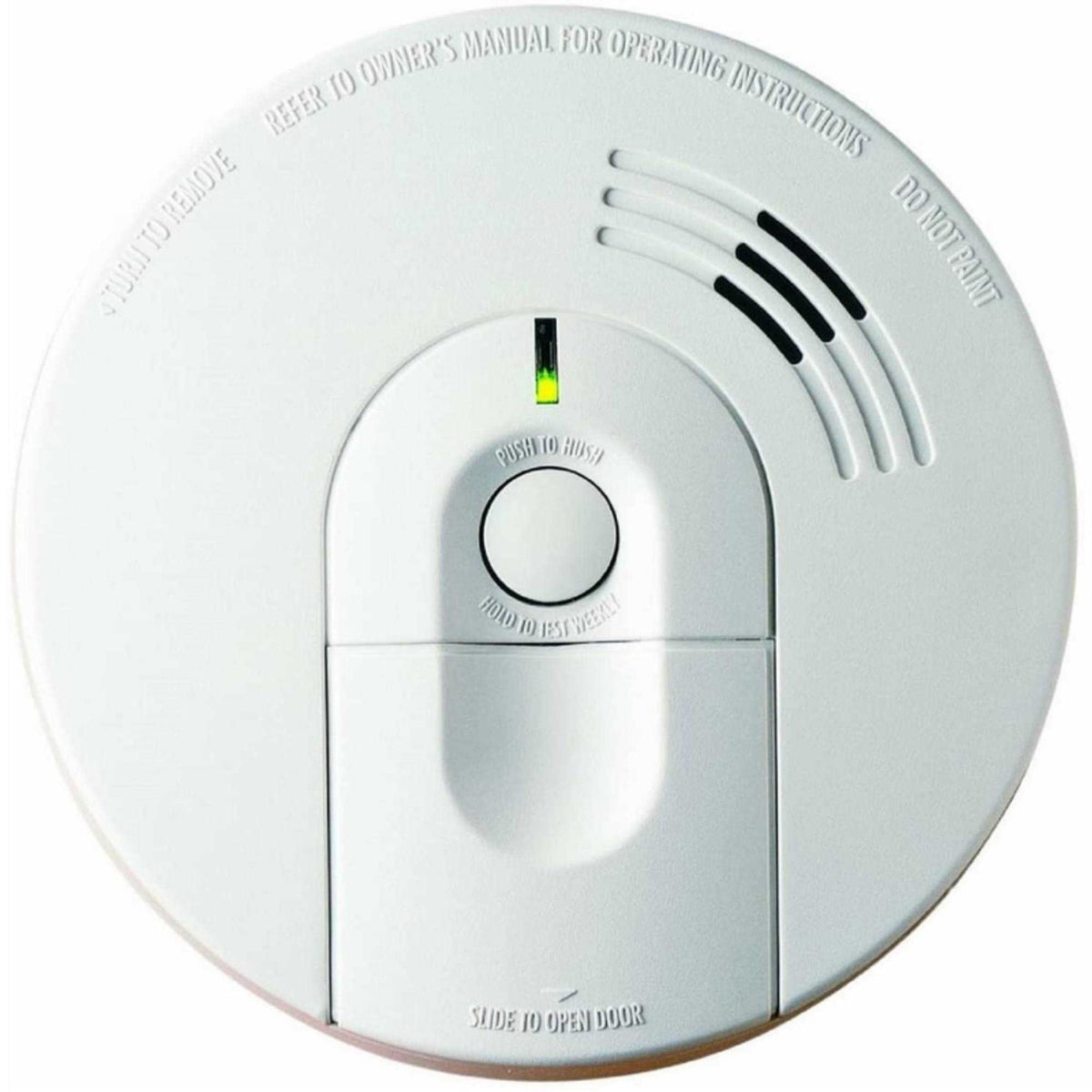 Kidde Firex Hardwired Ionization Smoke Alarm, White, 5.6-Inch Dia x 1.8-Inch - i4618
