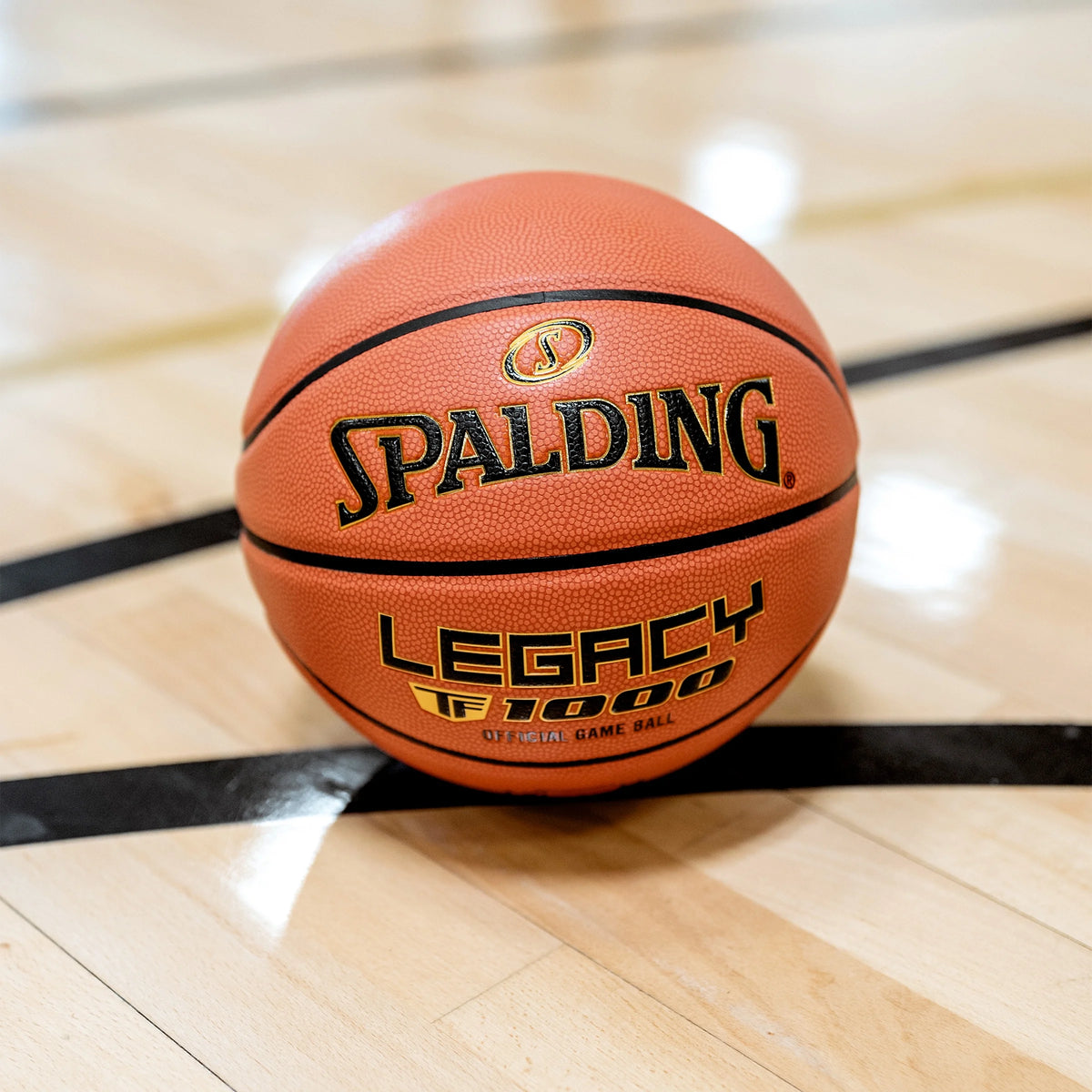 Spalding Indoor Game Basketball, Size 7, 29.5 in - Legacy TF-1000