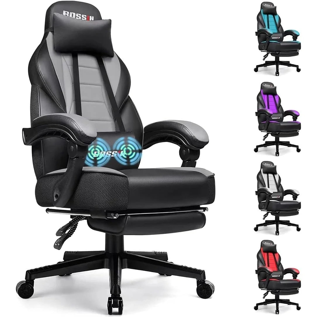 Racing Style Gaming Chair, 300 lbs Big And Tall High Back Computer Chair