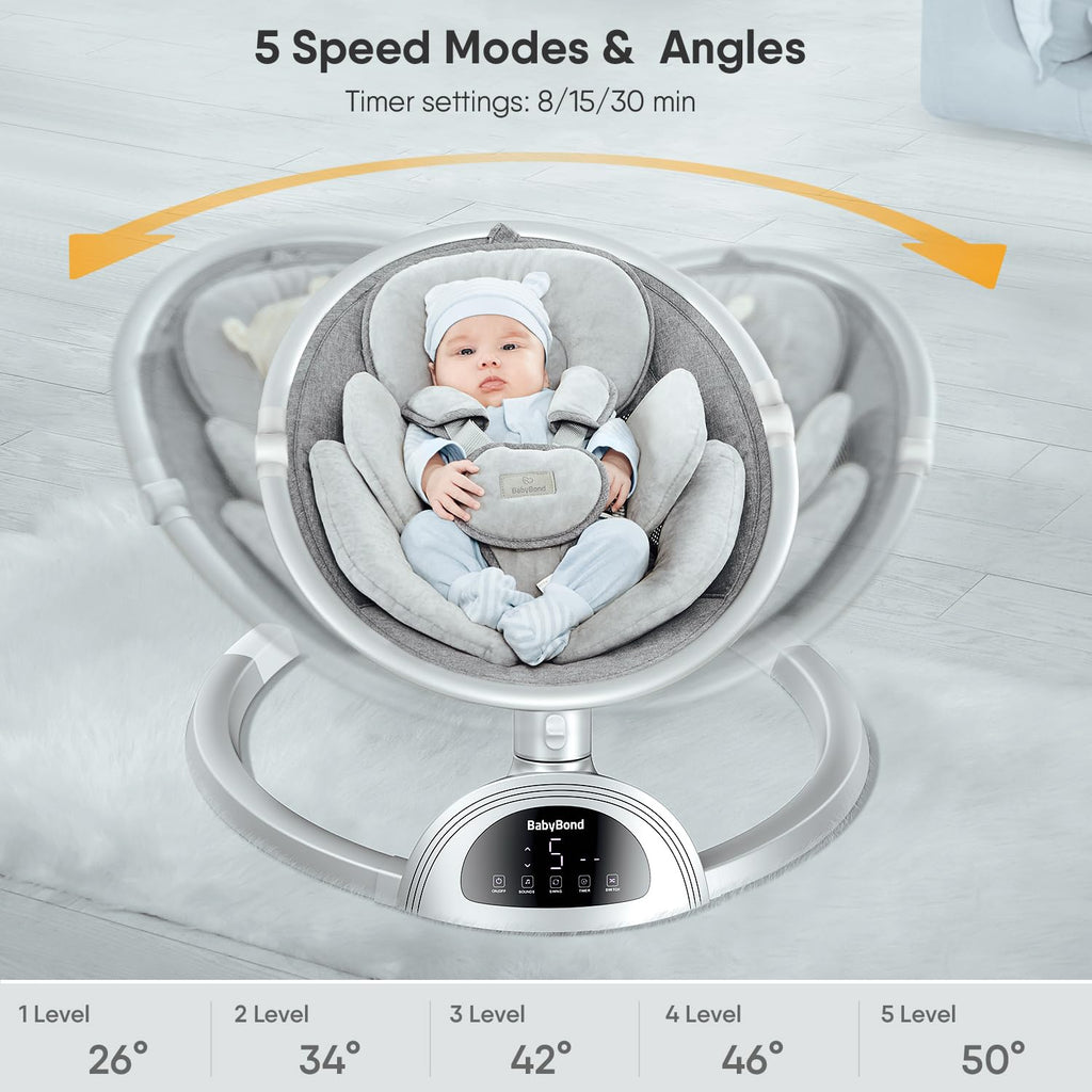 BabyBond Bluetooth Speaker Positions For Infants