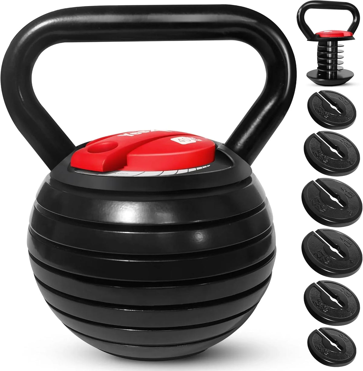 Yes4All Adjustable Kettlebell Kettle Grip Handle