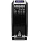 Costway Portable Evaporative Air Cooler Fan With Remote Control - 6.5L, White + Black