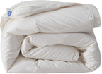 Royal Elite Canadian Down Comforter Queen Size, 88 x 90 inch, 30oz White Down, Cotton Shell