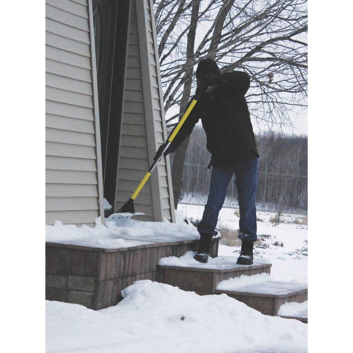 SnowPlow Snow Pusher 18in UHMW Polyethylene Blade - SnowPusher