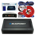 Blaupunkt Monoblock Class D Car Audio Amplifier With 4 Ga Amp Kit - AMP3000D