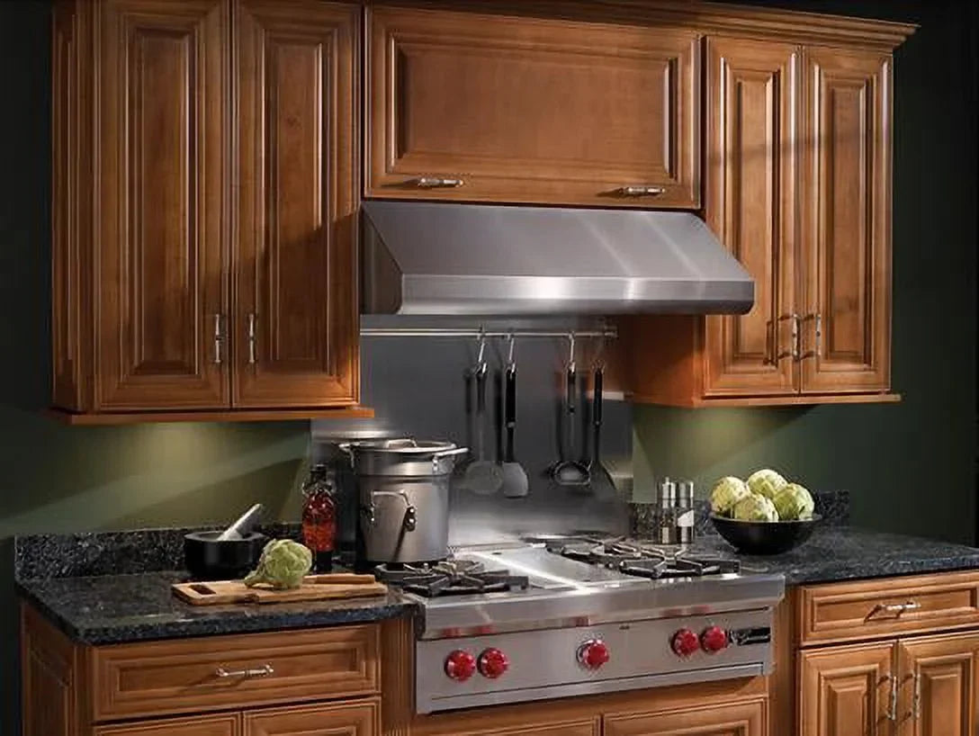 Broan E64 Under Cabinet Range Hood, 36W in, 10-inch Stainless Steel
