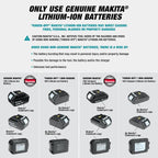 Makita 18V LXT 5.0 Ah Lithium-Ion Brushless Cordless Combo Kit With Oscillating Multi-Tool - XT507PT/XMT03Z