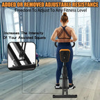 Hiii Foldable Squat Machine With Resistance Bands, 250 Pounds - Black