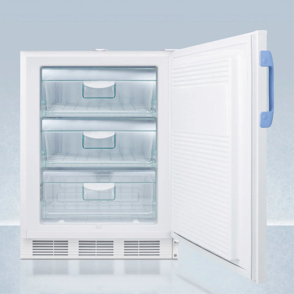 Summit 24 in Wide Built-In ADA Height Manual Defrost Medical All-Freezer - VT65MLBIMED2ADA