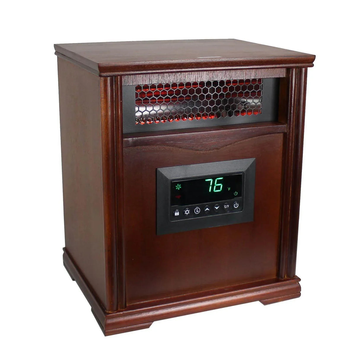 Lifesmart Electric Infrared Quartz Indoor Space Heater, 1500W, 2 Pack
