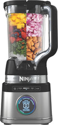 Ninja Blender, Silver, 72 Fluid Ounces, 1800 Peak Watt Motor Base