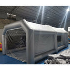 Inflatable Car Paint Spray Booth Tent With 2 Filters, 28x15x10FT