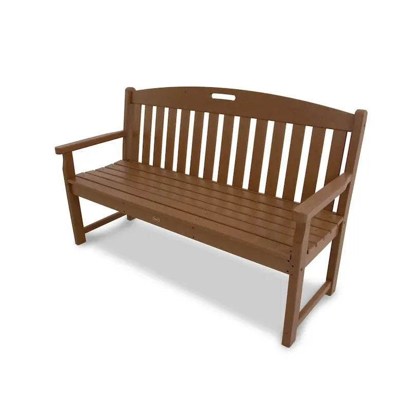 Polywood Trex Yacht Club 60-Inch All-Weather Outdoor Bench