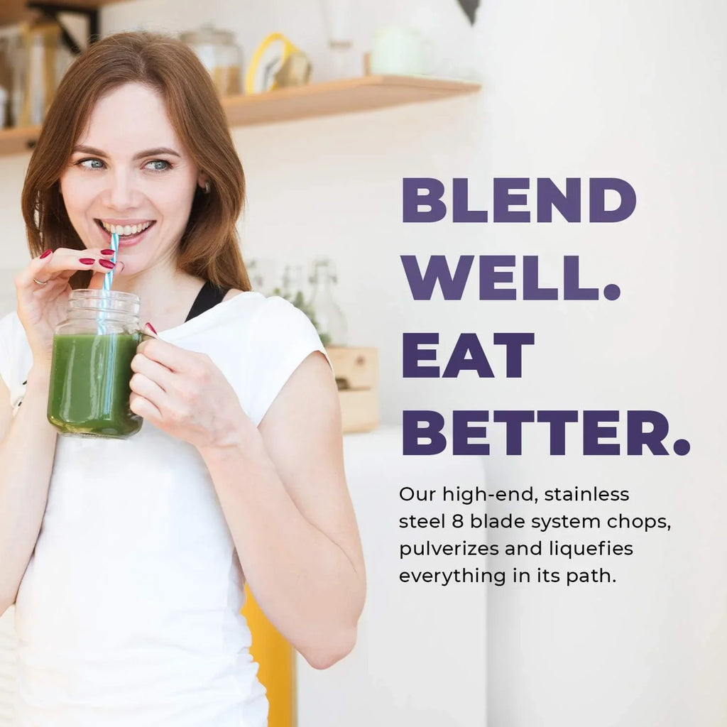 Cleanblend Commercial Countertop Blender 3 Horsepower 1800 Watt 64 Ounce