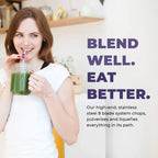 Cleanblend Commercial Countertop Blender 3 Horsepower 1800 Watt 64 Ounce
