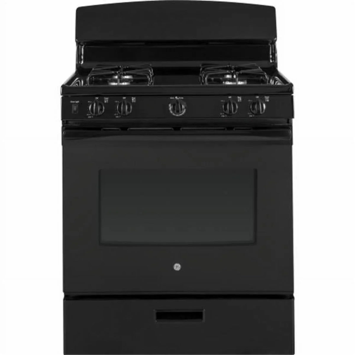 Natural Gas Freestanding Range - Black