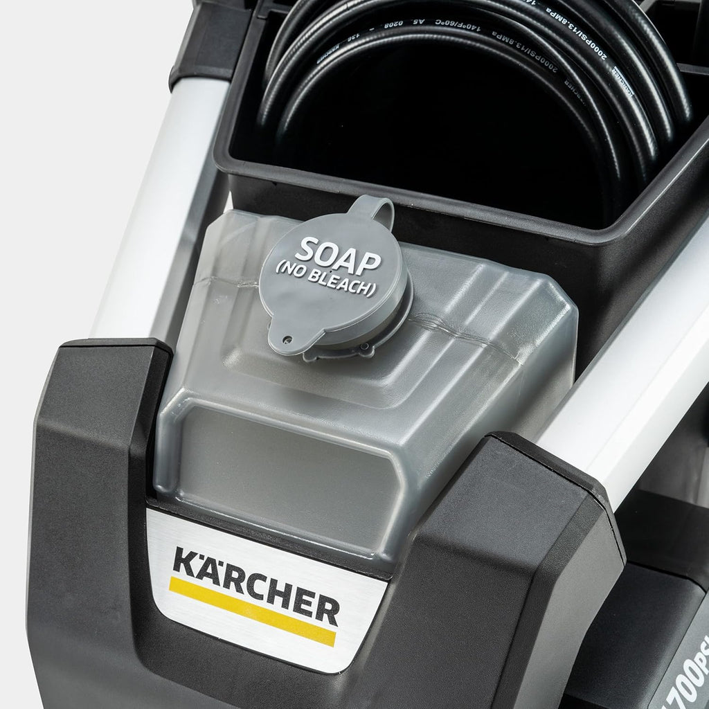 Karcher Electric Pressure Washer, 1700 PSI, 1.2 Max. GPM, 3 Spray Nozzles - K1700