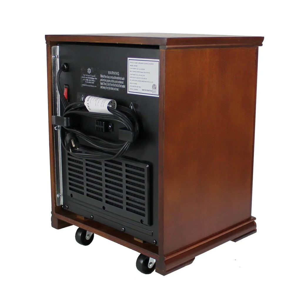 Lifesmart Electric Infrared Quartz Indoor Space Heater, 1500W, 2 Pack