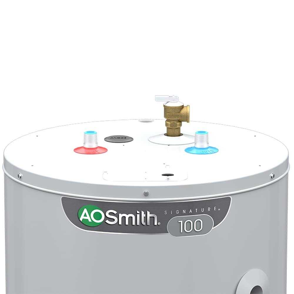 A.O. Smith Signature 100 40-Gallon Short 3800-Watt Double Element Electric Water Heater - E6-40R38D TTP