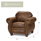 American Furniture Classics Sedona Lodge Arm Chair - 99011-90