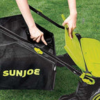Sun Joe Electric Scarifier And Lawn Dethatcher With Collection Bag, 15-Inch
