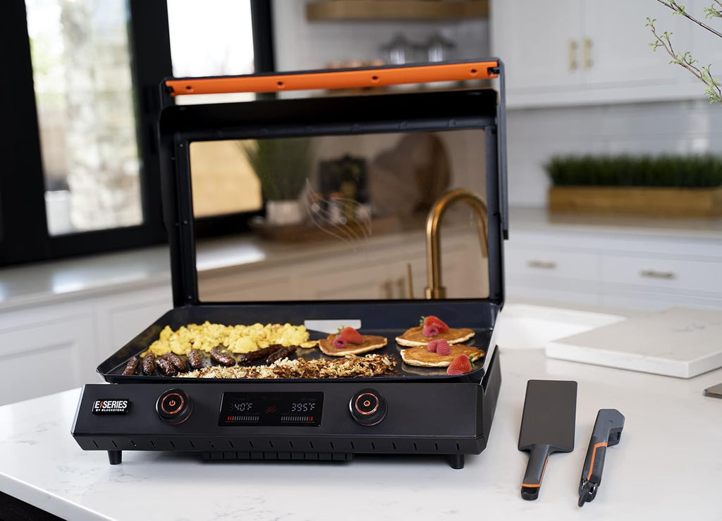 Blackstone 22 Inch Electric Tabletop Griddle With Hood And Accessories - 8001 E-Series
