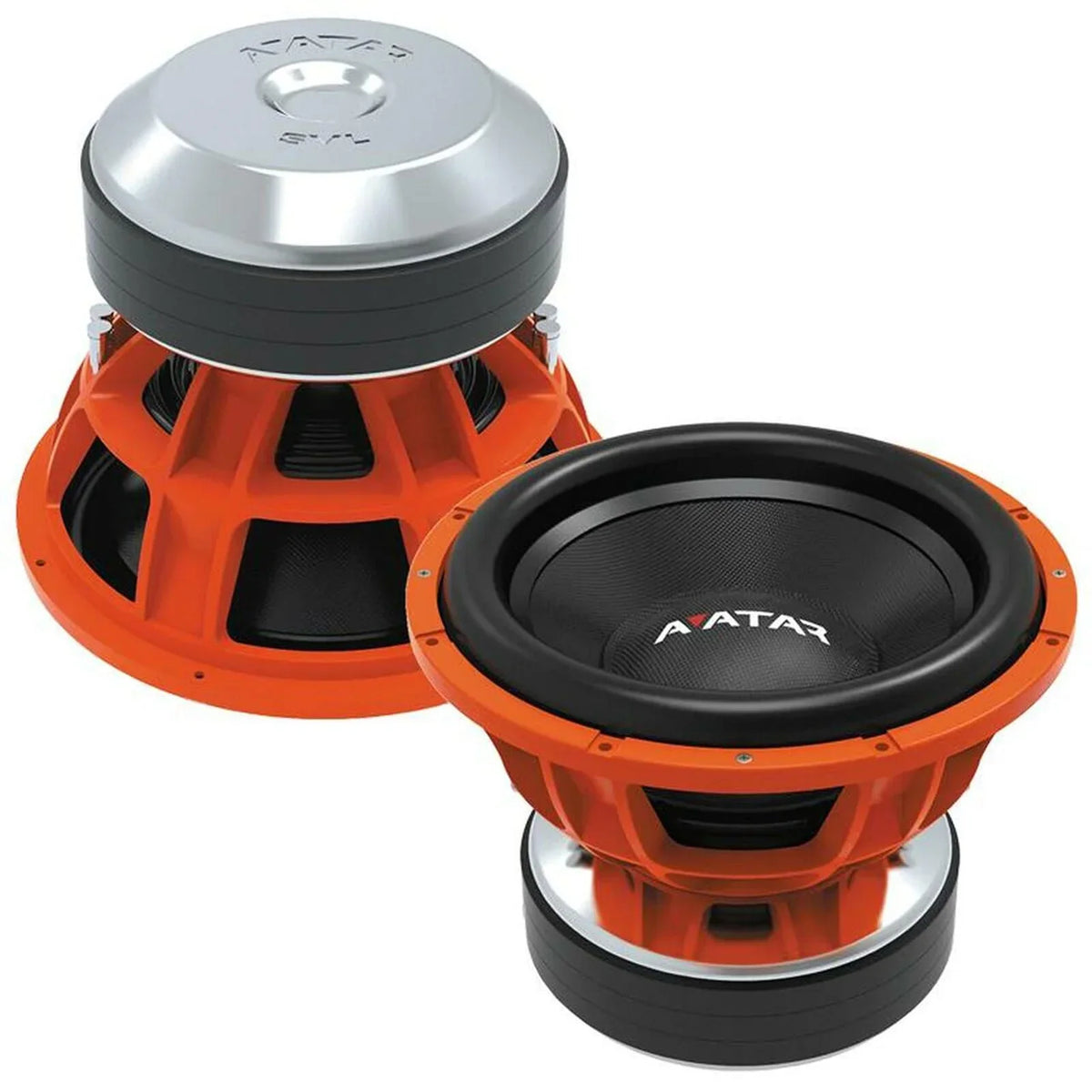Avatar Car Audio Orange 15 in Bass Subwoofer 1-Ohm 7599 Watts Peak - SVL-1547-D1