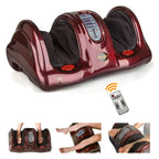 Electric Shiatsu Foot And Calf Massager - Red