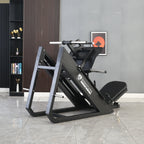 BalanceFrom Plate Loaded Adjustable Leg Press Machine With Extra Plate Storage, 1000-Pound Capacity - SF-L2