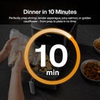 Typhur Sync AI Smart Air Fryer, 8QT Ceramic, Wireless Meat Thermometer, 450F, 120V
