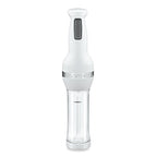 Electric Cookie Press With 8 Stainless Steel Cookie Discs And 8 Stainless Steel Pastry Tips - White