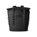 Yeti Backpack Soft Cooler, Black, 20 Cans / 12 lbs Ice, 17 x 8 x 16 inches - Hopper M12